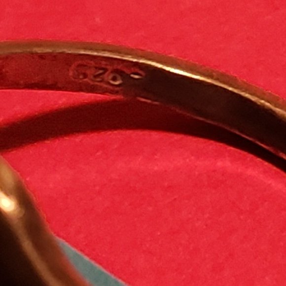 Vintage 925 Pink Sapphire Ring - Picture 5 of 5